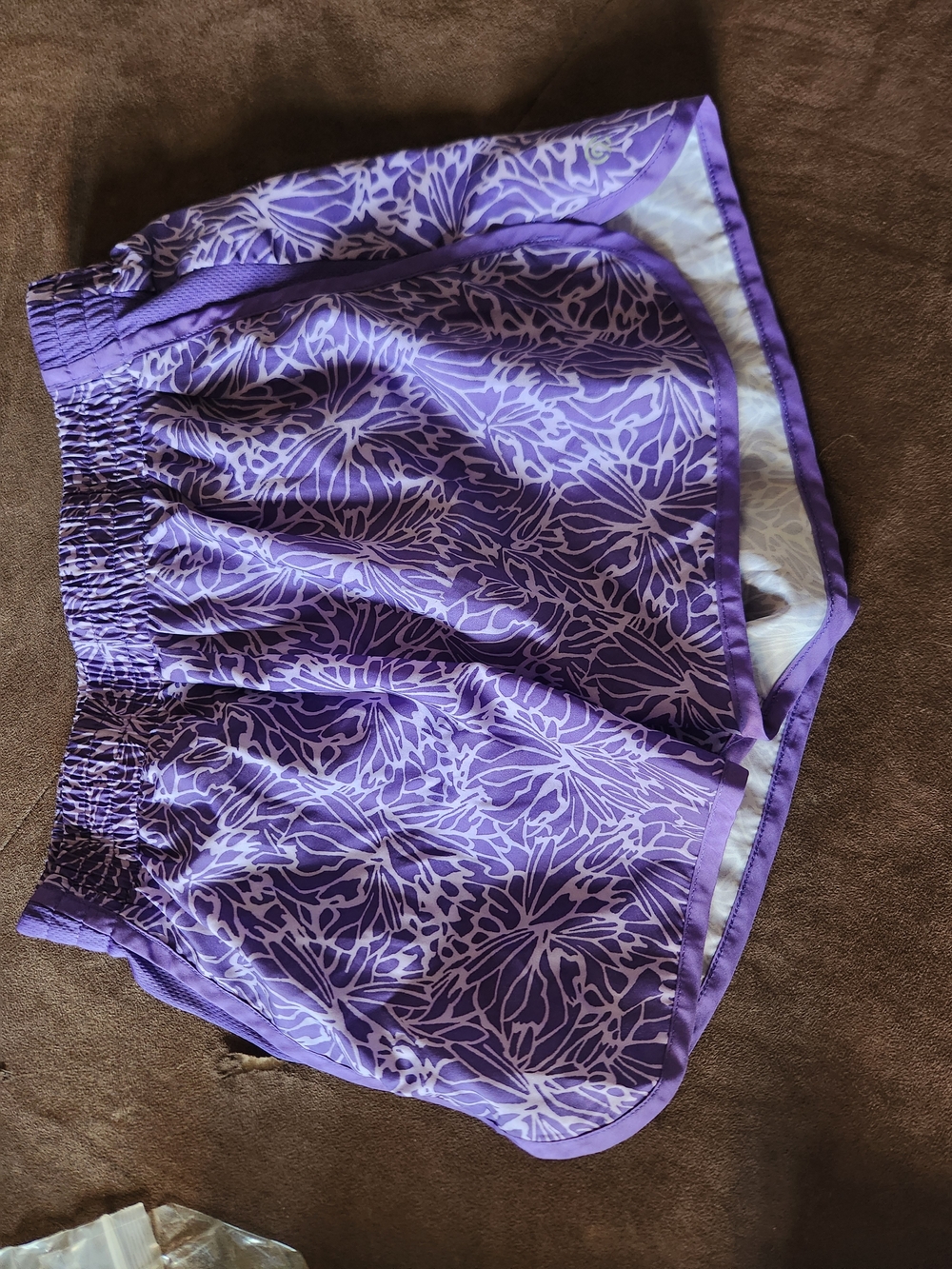 C9 by Champion Purple Floral Kids Shorts